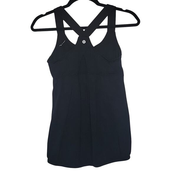 Lululemon Run: Stuff Your Bra Tank, Black, 8 - Picture 3 of 9